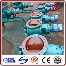 Industrial discharge airlock unloading valve